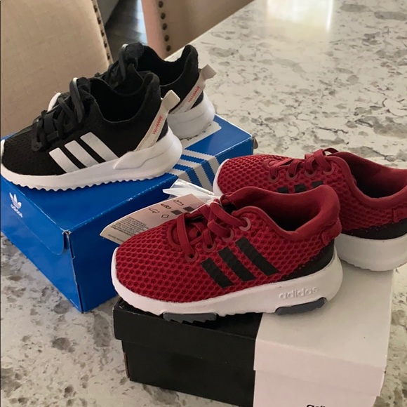 adidas no tie tennis shoes